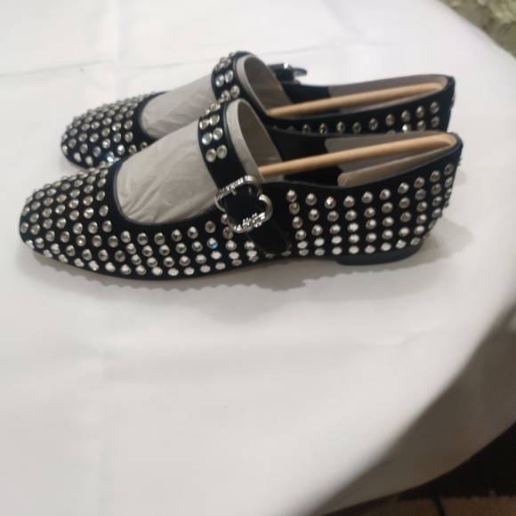 Sam Edelman Women's Michaela Mary Jane Flat Size 8M New In Box- Holiday Shoe - Picture 5 of 7